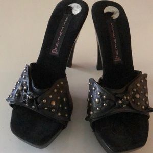 Steven by Steve Madden bow studded heels